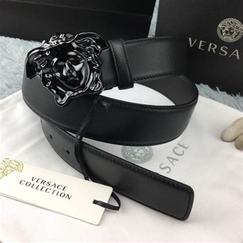 knock off versace belt|Versace belt logo.